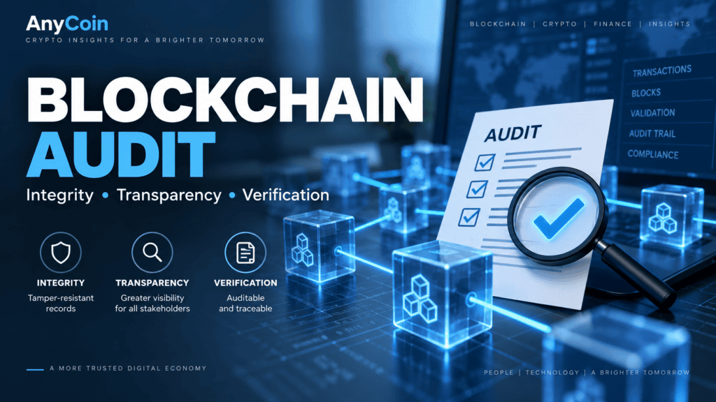 Blockchain audit integrity and transparent verification