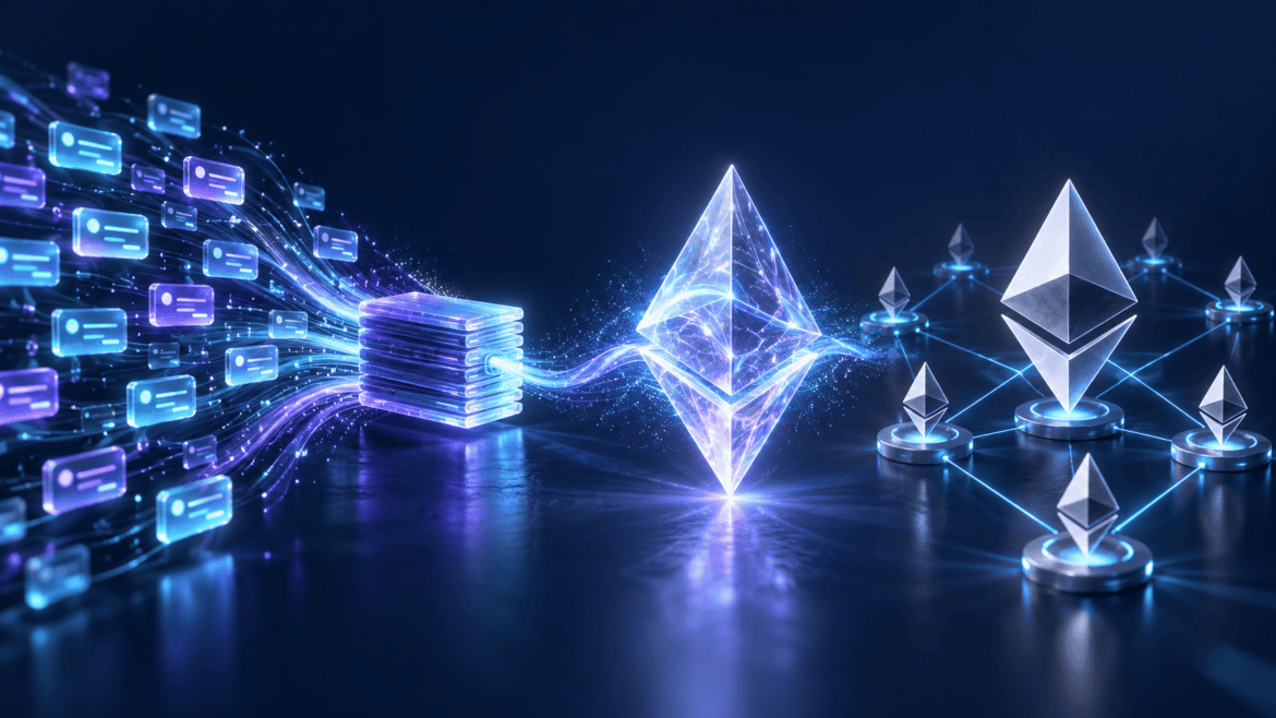 ZK rollups batch transactions and submit a validity proof to Ethereum