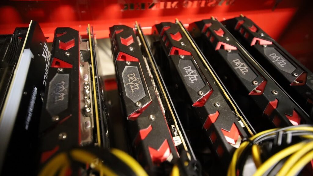 A lot of Polaris GPUs are still mining...