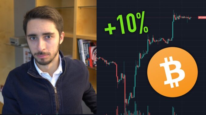 Bitcoin Rallied 10% Overnight | Featuring Interview w/ Rokfin & RAE Token Founder Martin Floreani