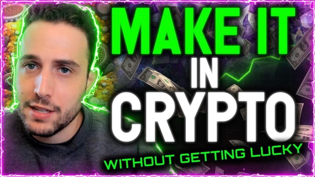 THE BEST WAY TO MAKE IT IN CRYPTO WITHOUT GETTING LUCKY (Urgent)