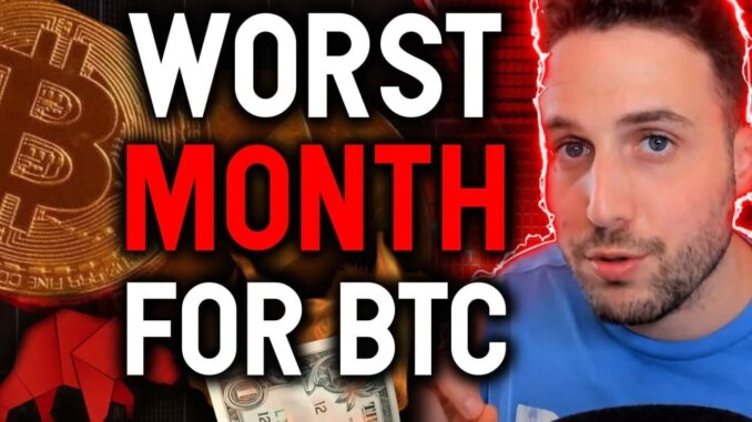 WORST MONTH FOR BITCOIN? Why I believe this time is different