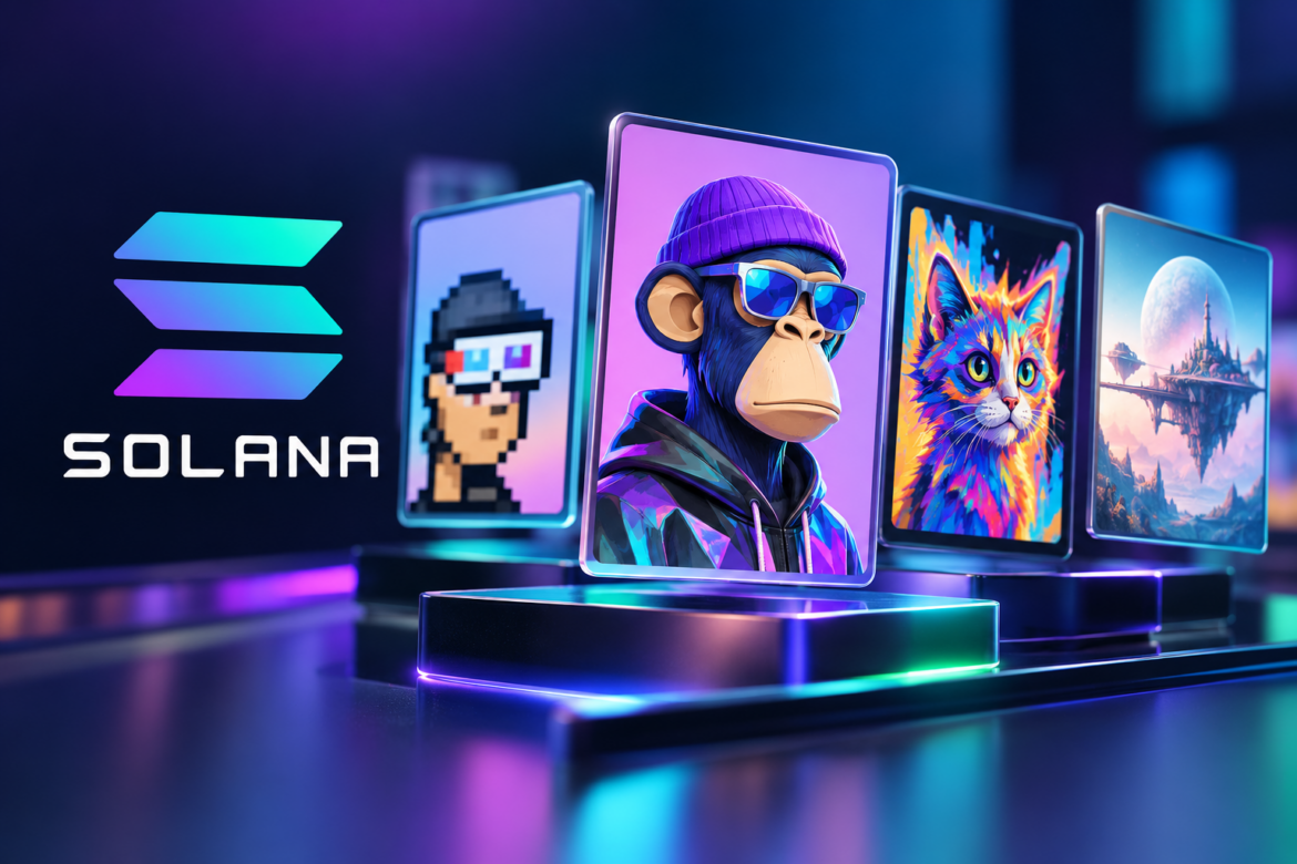 Solana NFTs, digital collectibles and marketplace ecosystem